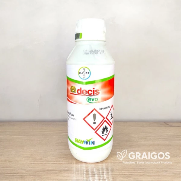 Decis® EVO 2.5 EW 1L Bayer – Πυρεθρινοειδές Εντομοκτόνο Επαφής και Κατάποσης