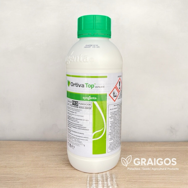 Ortiva Top® 20/12.5 SC 1L – Μυκητοκτόνο Syngenta με Azoxystrobin & Difenoconazole