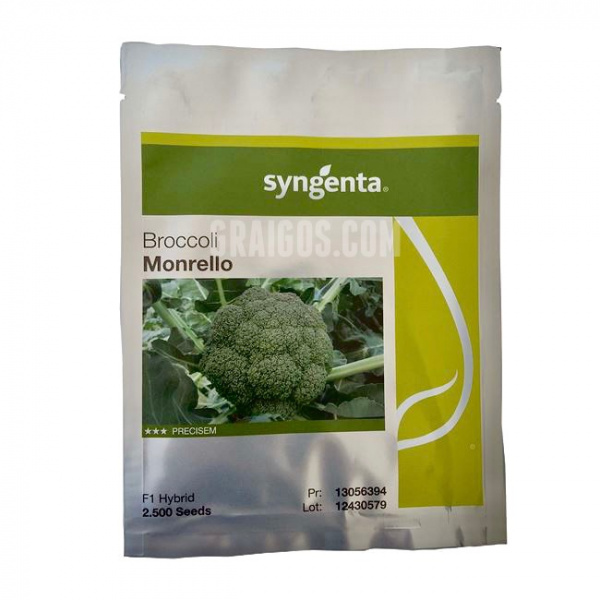 MONRELLO Syngenta Broccoli | 2.500 seeds