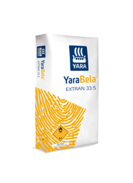 YaraBela EXTRAN 33.5 (N-ST) | Granular Ammonium Nitrate 33.5 % N – Παλέτα 35×40 kg
