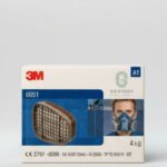 3M 6051 A1 Φίλτρα Μάσκας για οργανικούς ατμούς – Ζεύγος