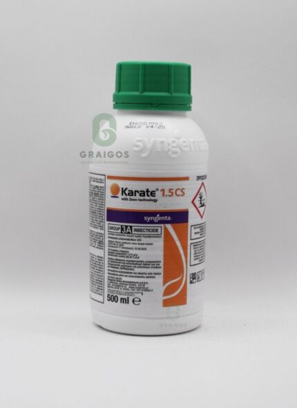 Karate Zeon® 1.5 CS 500ml – Εντομοκτόνο Syngenta με Τεχνολογία Zeon
